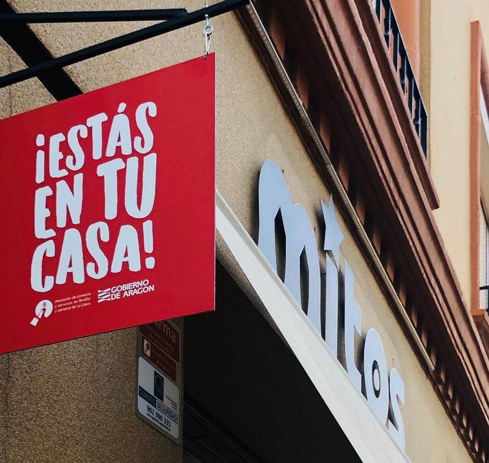 Estás en tu casa Campaña Comercio de Binéfar